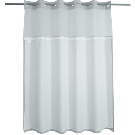  The Best Shower Curtain Option: River dream Waffle Weave Fabric Shower Curtain