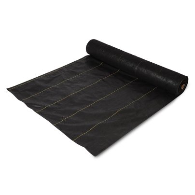 Roll of DeWitt Pro-5 Weed-Barrier on a white background