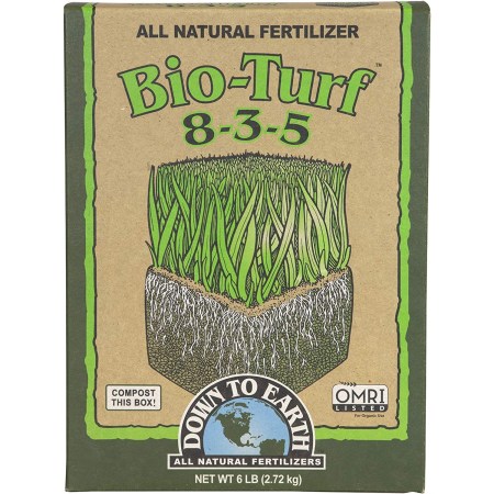  Bag of Down to Earth Organic Bio-Turf 8-3-5 Lawn Fertilizer