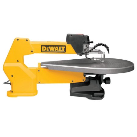  The DeWalt 20-Inch Variable Speed Scroll Saw on a white background.