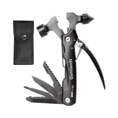 The Best Hammer Multitool Option: QuntionSt 12-in-1 Mini Hammer Multi-tool