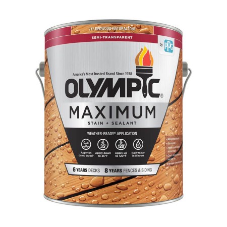  Can of Olympic Maximum Wood Stain and Sealant