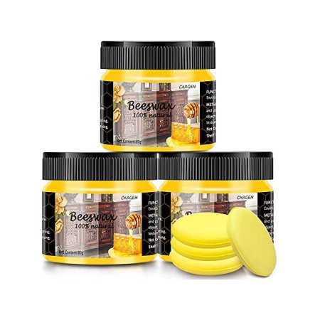  The Best Furniture Polish Option: CARGEN 3 PCS Wood Seasoning Beewax