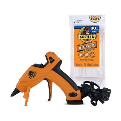 The Best Glue Gun Option: Gorilla Dual-Temp Mini Hot Glue Gun Kit