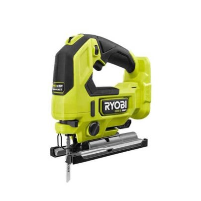 The Ryobi 18V One+ HP Brushless Jigsaw on a white background.