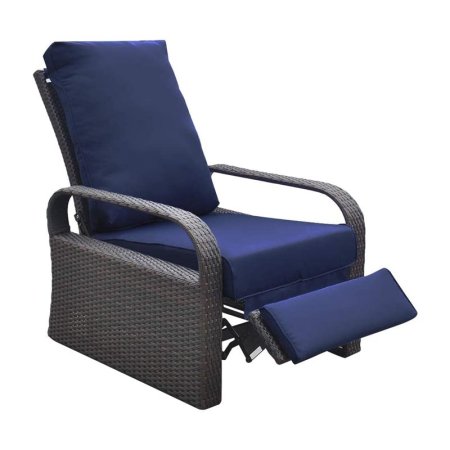  The Best Lounge Chair Option: ART TO REAL Outdoor Wicker Recliner Chair