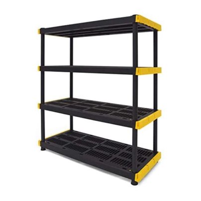 The Best Lumber Storage Rack Option: CX Original 4-Tier Storage Shelving Unit