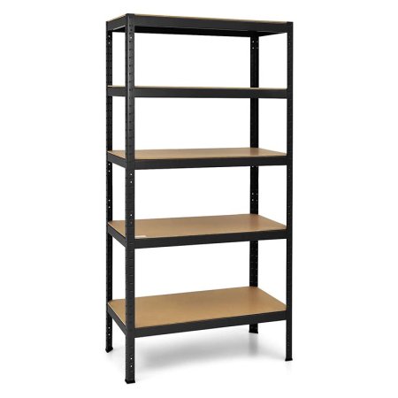  The Best Lumber Storage Rack Option: Tangkula 72 Storage Shelves, Heavy Duty Steel Frame