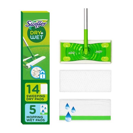  The Best Mop Option Swiffer Sweeper 2-in-1 Dry and Wet Starter Kit