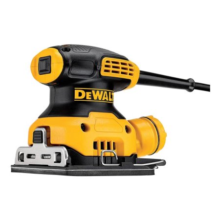  The Best Palm Sander Option: DeWalt DWE6411K ¼-Sheet Palm Grip Sander Kit