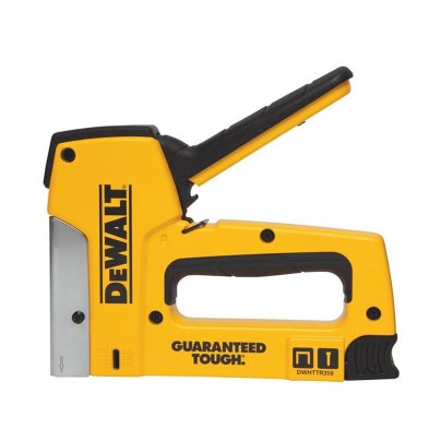 The Best Staple Gun Option DeWalt Heavy-Duty Staple and Brad Tacker