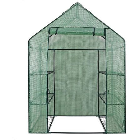  The Best Compact Greenhouse Option: Nova Mini 6-Shelf Walk-In Greenhouse