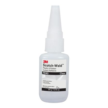  3M Scotch-Weld Plastic & Rubber Instant Adhesive on a white background