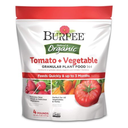  The Best Fertilizer for Tomatoes Option: Burpee Organic Tomato and Vegetable Plant Food