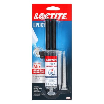 Loctite Epoxy Five-Minute Instant Mix on a white background