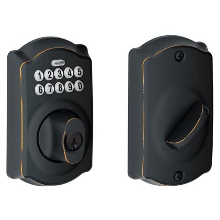  The Best Keypad Door Lock Option: Schlage Camelot Trim Keypad Deadbolt