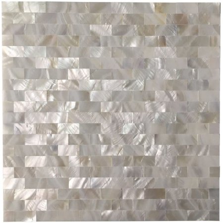  The Best Peel and Stick Backsplash Option: Art3d Peel-and-Stick Mother of Pearl Shell Mosaic