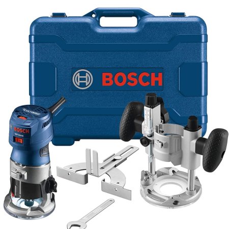  Bosch GKF125CEPK Colt Palm Router on a white background