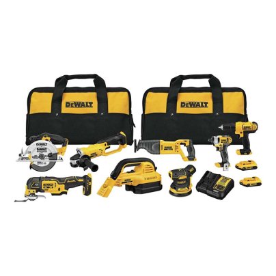 The Best Home Tool Kit Option: DeWalt DCK883D2 20V Max Cordless 8-Tool Combo Kit