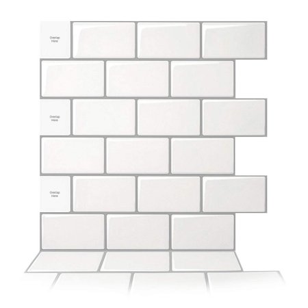  The Best Peel and Stick Backsplash Option: Art3d 10-Sheet Peel-and-Stick Backsplash