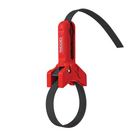  La meilleure option de clés à sangle : Ridgid 42478 STRAPLOCK Poignée pour tuyaux de 3 à 8 pouces