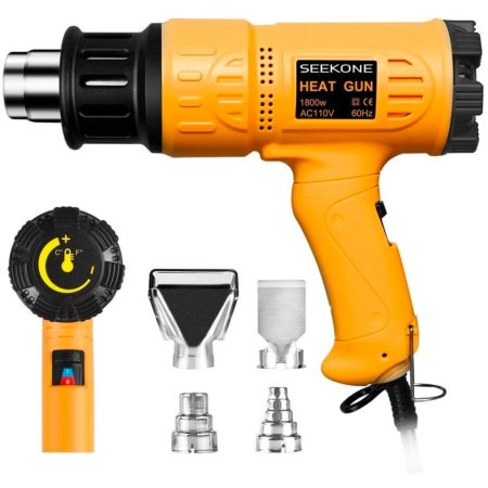  The Best Heat Gun Option: SeekOne 1800-Watt Fast-Heating Heat Gun