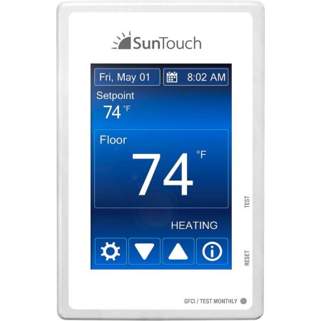  The Best Programmable Thermostat Option: SunTouch Command Touchscreen Programmable Thermostat