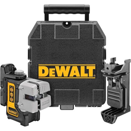  DeWalt DW089K 3-Beam Line Laser Level on white background