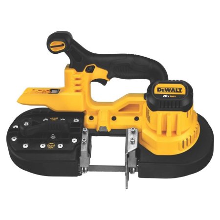  DeWalt 20V MAX Portable Band Saw on a white background