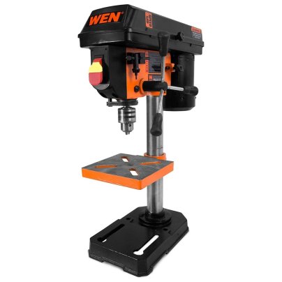 The WEN 4208 8-Inch 5-Speed Drill Press on a white background