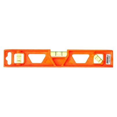 The Best Levels Option: Johnson 9-Inch Orange Structo-Cast Torpedo Level