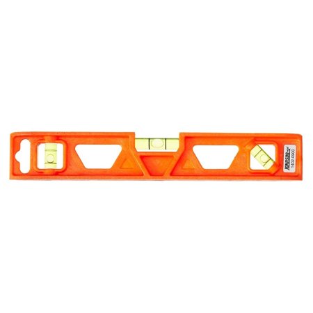  The Best Levels Option: Johnson 9-Inch Orange Structo-Cast Torpedo Level