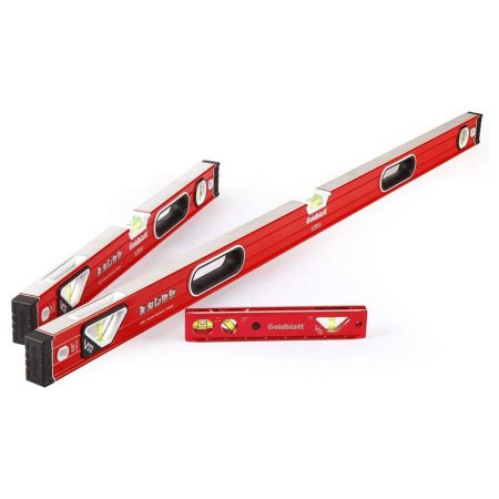  The Best Levels Option: Goldblatt 3-Piece Torpedo Spirit Level Set