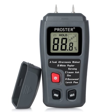  The Best Moisture Meters Option: Proster Digital Handheld Moisture Meter for Wood