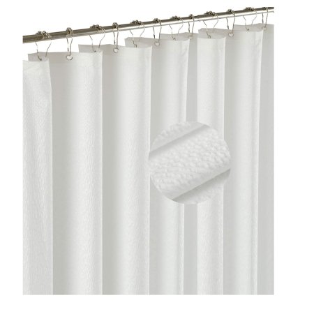  Best Shower Curtain Liners Options: Barossa Design Soft Light-Weight Microfiber Fabric Shower Liner