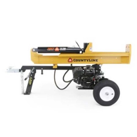  The Countyline 25-Ton Horizontal/Vertical Log Splitter on a white background.