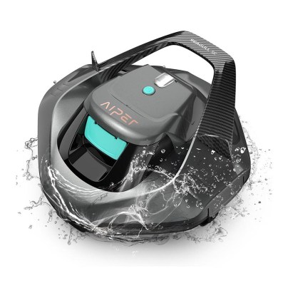 The Aiper Seagull SE Robotic Pool Cleaner on a white background