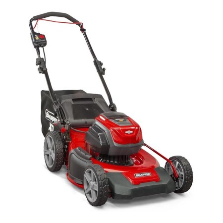  The Snapper XD 82V MAX Cordless Self-Propelled Mower on a white background.