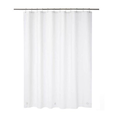 The Best Shower Curtain Liner Option: AmazerBath Plastic Shower Curtain