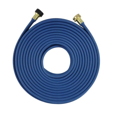  H2O WORKS Heavy Duty Garden Flat Soaker Hose on a white background