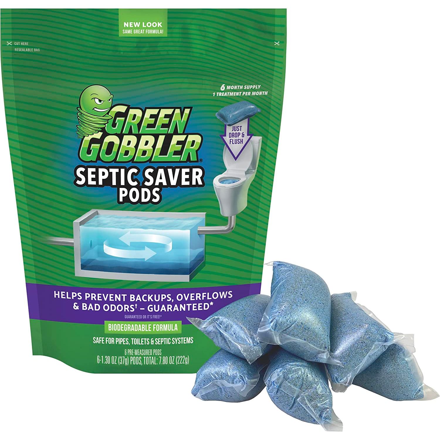  The Best Septic Tank Treatment Option: Green Gobbler Septic Saver Pods