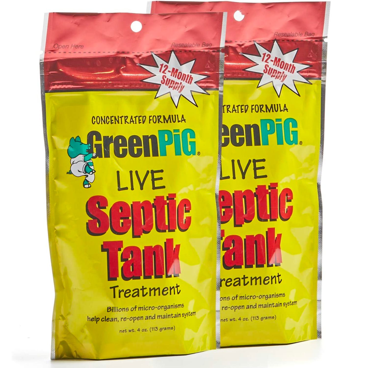  The Best Septic Tank Treatment Option: GreenPig Live Septic Tank Treatment