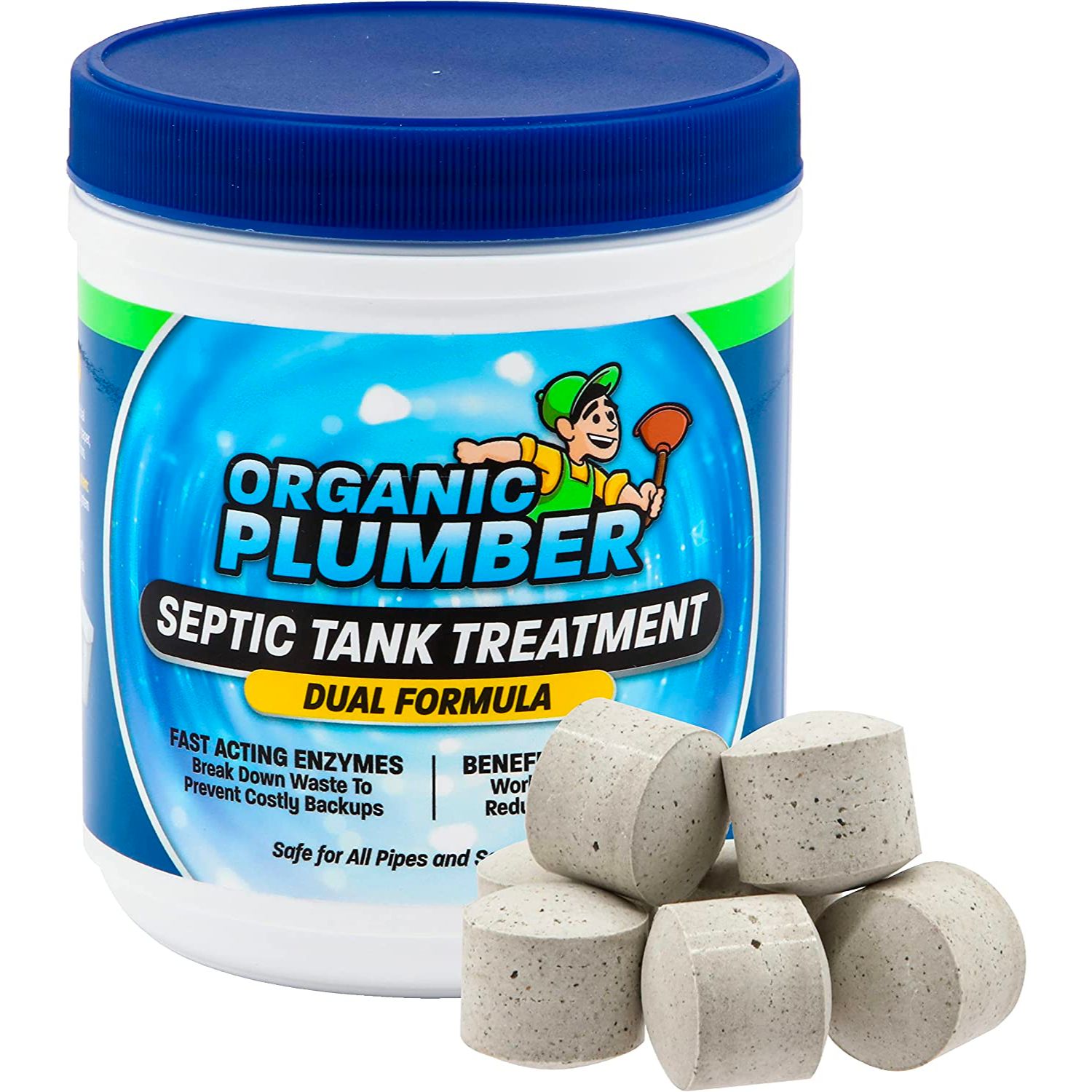  The Best Septic Tank Treatment Option: Organic Plumber Dual Formula Septic Tank Treatment