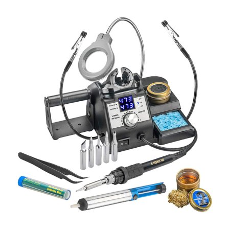  The Best Soldering Station Option: X-Tronic 3060-PRO-ST-ACC - 75W Soldering Iron Station