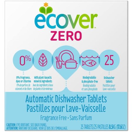  The Best Dishwasher Detergent Option: Ecover Automatic Dishwashing Tablets Zero