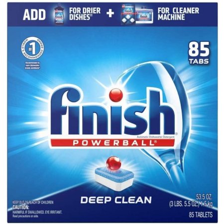  The Best Dishwasher Detergent Option: Finish All-in-One 85ct Dishwasher Detergent