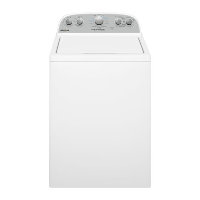 Whirlpool 3.9 cu. ft. Top Load Washer on a white background