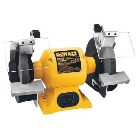  The Best Bench Grinder Option: DeWalt DW756 6-Inch Bench Grinder