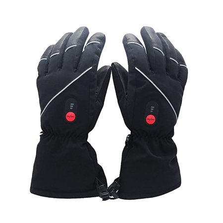  The Best Heated Gloves Option: Savior Battery-Heated Leather Gloves