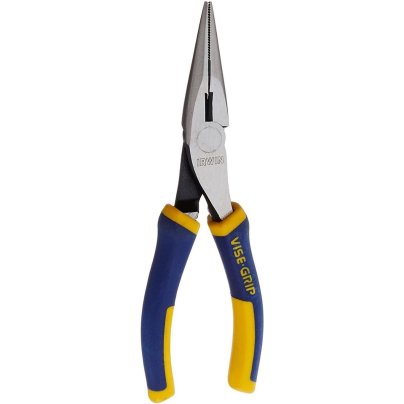 The Best Needle Nose Pliers Option: Irwin Vise-Grip Long Nose Pliers